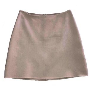 SOLD ❌Theory Virgin Wool Tan Skirt Sz P